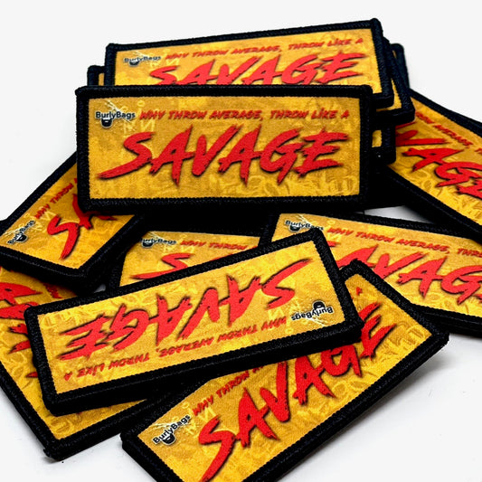 Burly Bags "SAVAGE"  Patch