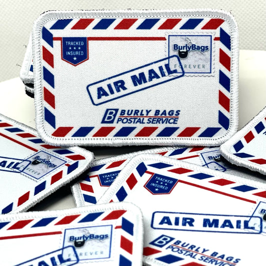 Burly Bags "Air Mail"  Patch